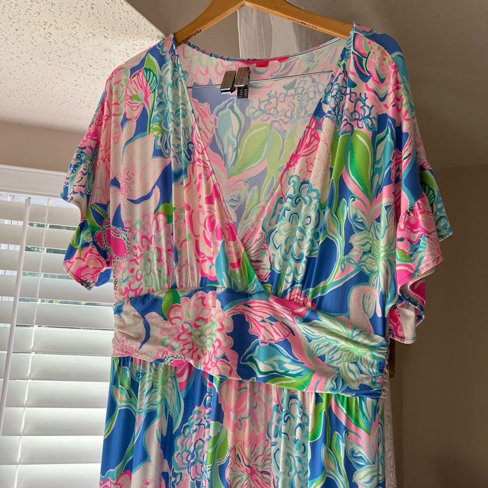 Lilly Pulitzer Pastel Floral Dress